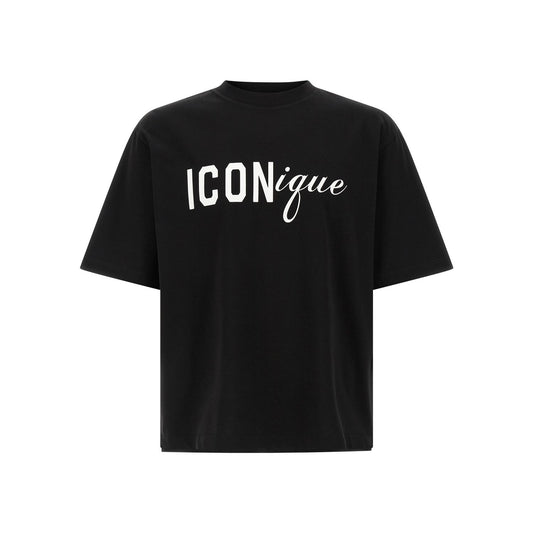 Dsquared² Black Cotton T-Shirt