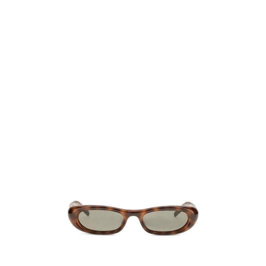 Saint Laurent Brown Acetate Sunglasses
