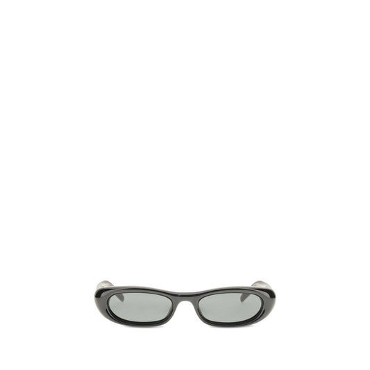 Saint Laurent Black Acetate Sunglasses