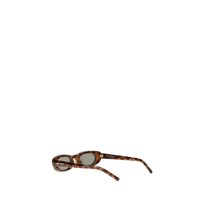 Saint Laurent Brown Acetate Sunglasses