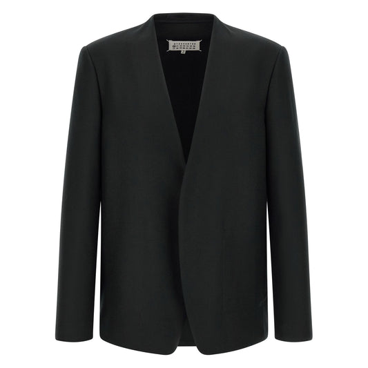 Maison Margiela Black Virgin Wool Blazer