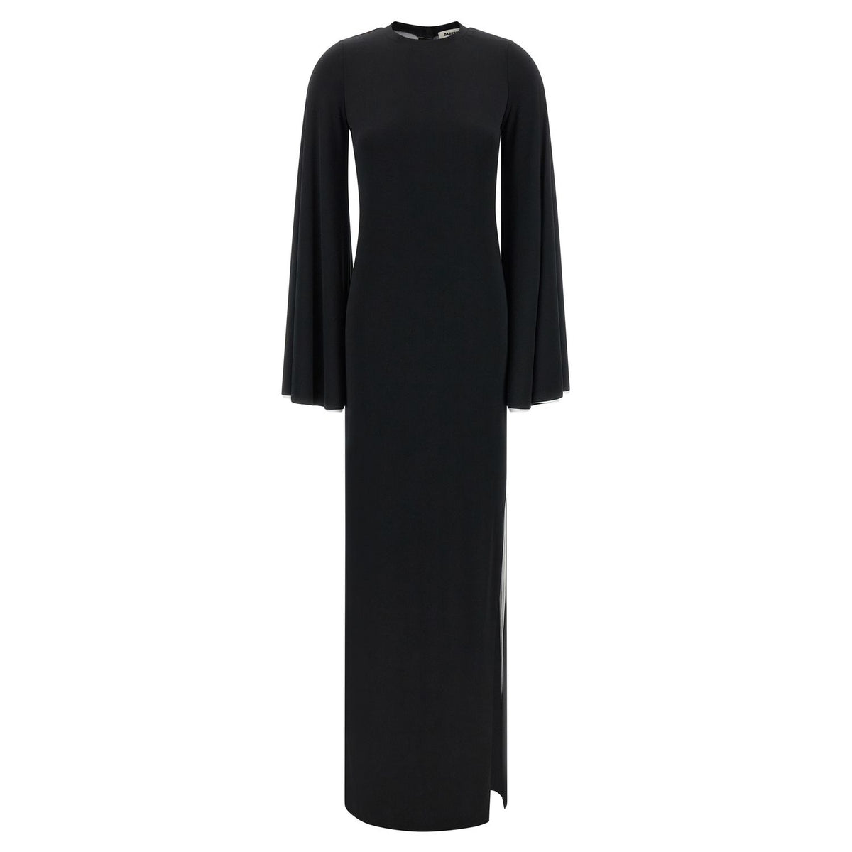 Darkpark Black Polyester Long Dress