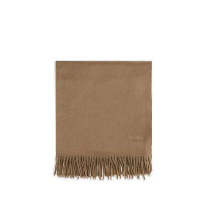 Max Mara Beige Cashmere Scarf