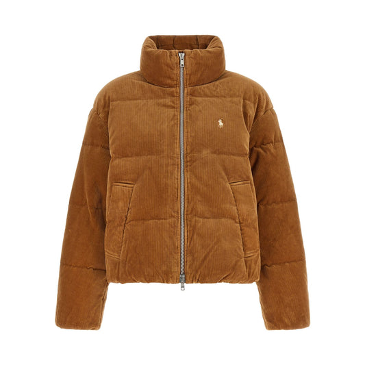 Polo Ralph Lauren Brown Cotton Full-Length Jacket
