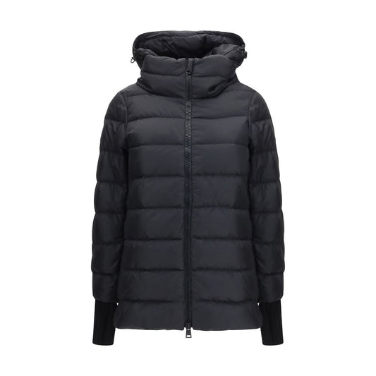 Herno Black Polyester Full-Length Jacket