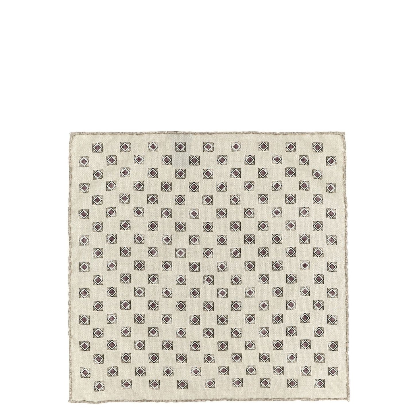 Brunello Cucinelli Multicolor Silk Pocket Square