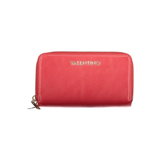 Mario Valentino Rosso Polyurethane Donna Wallet