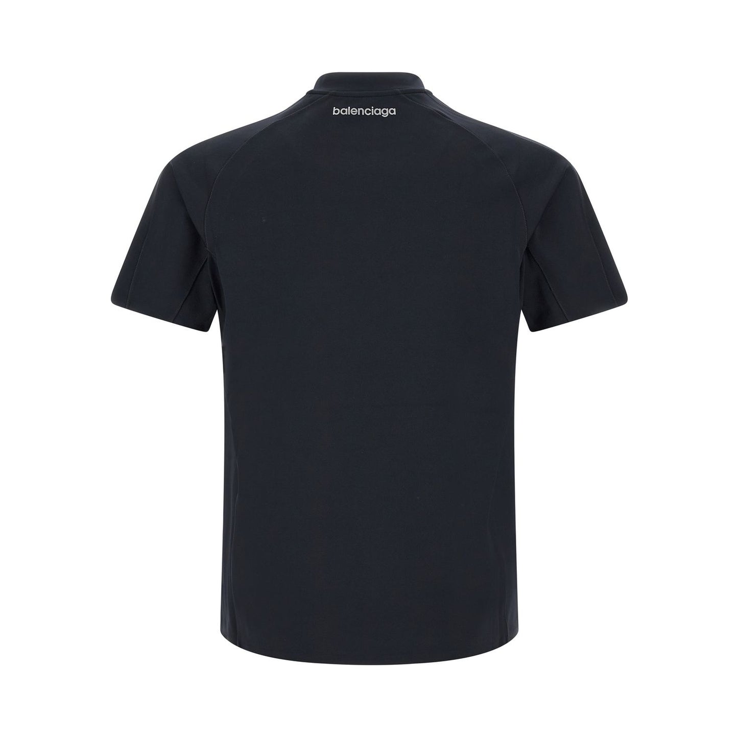 Balenciaga Blue Polyamide T-Shirt