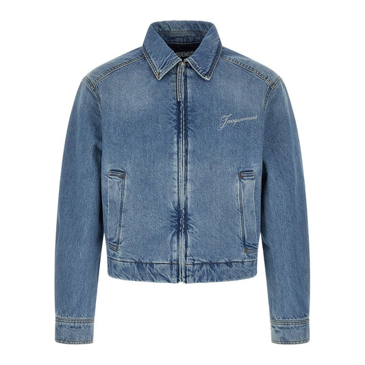 Jacquemus Blue Cotton Denim Jacket