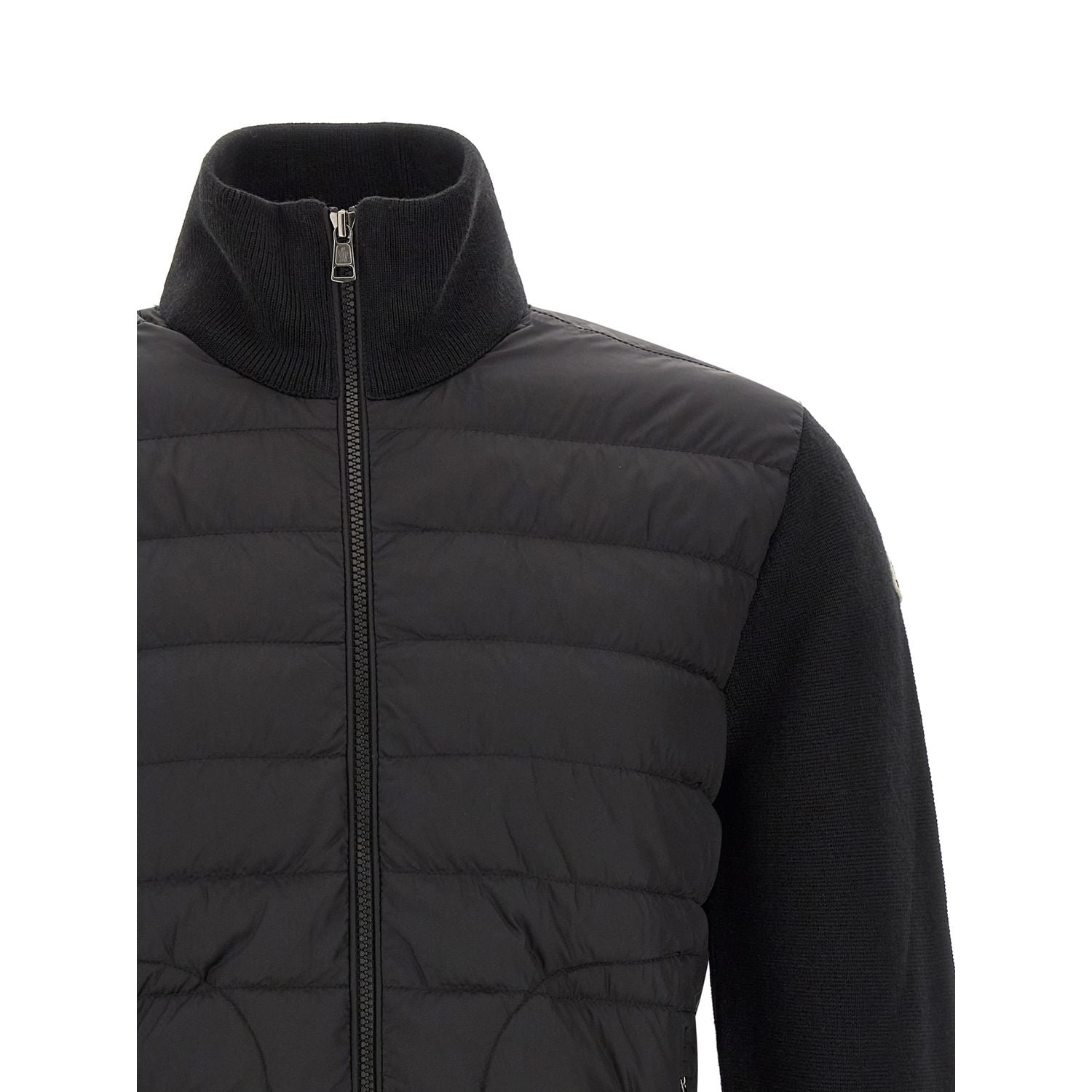 Moncler Black Polyamide Cardigan