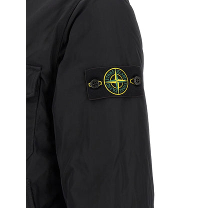 Stone Island Black Polyester Jacket