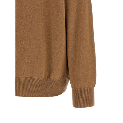 Ballantyne Brown Cashmere Cardigan