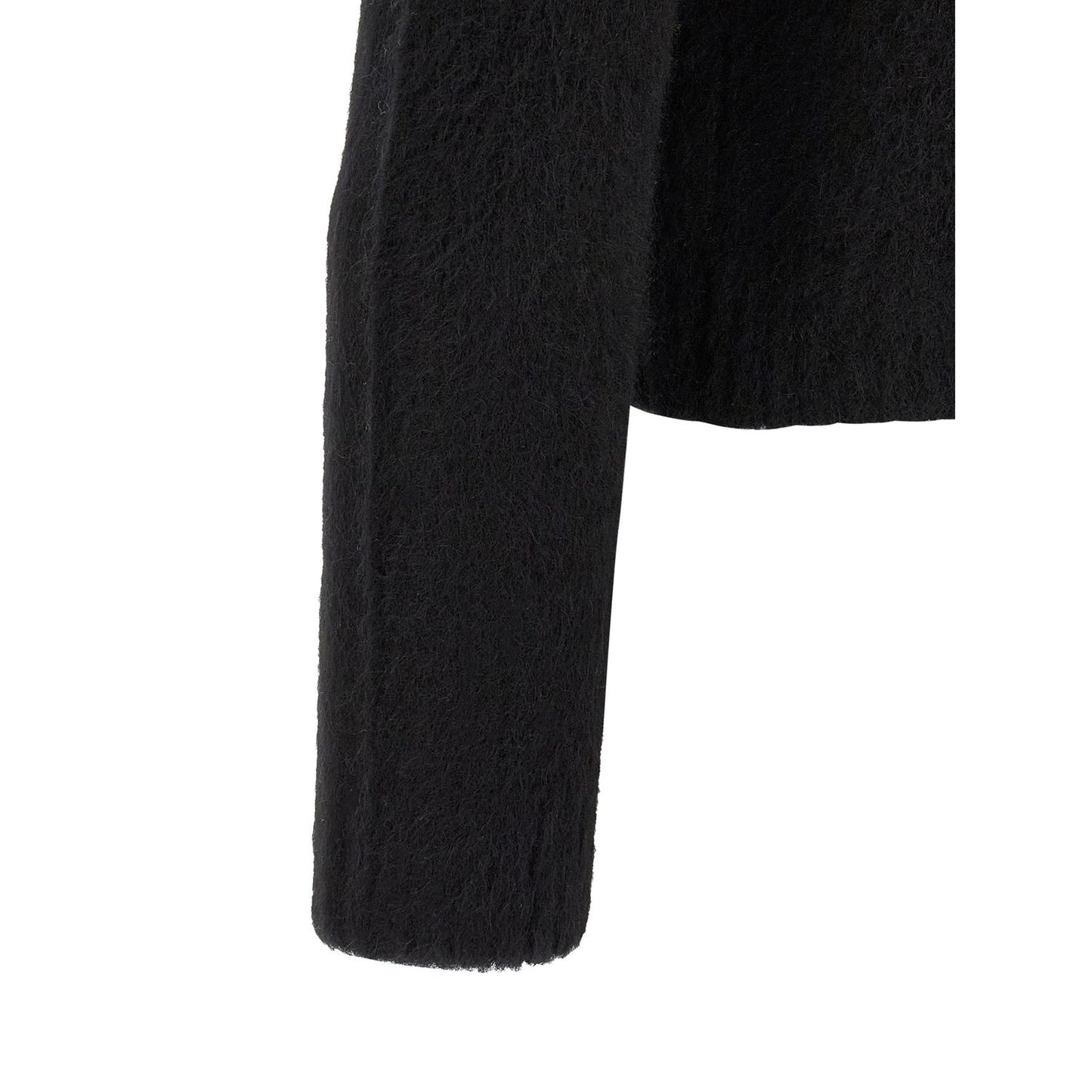 Dries Van Noten Black Wool Cardigan