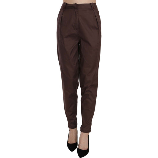 Just Cavalli High Waist Tapered Chic Formal Pants Just Cavalli