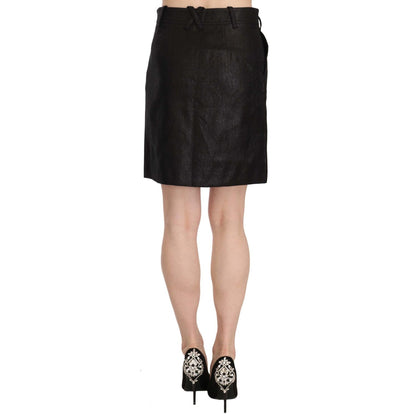 GF Ferre Elegant High Waist A-Line Mini Skirt GF Ferre