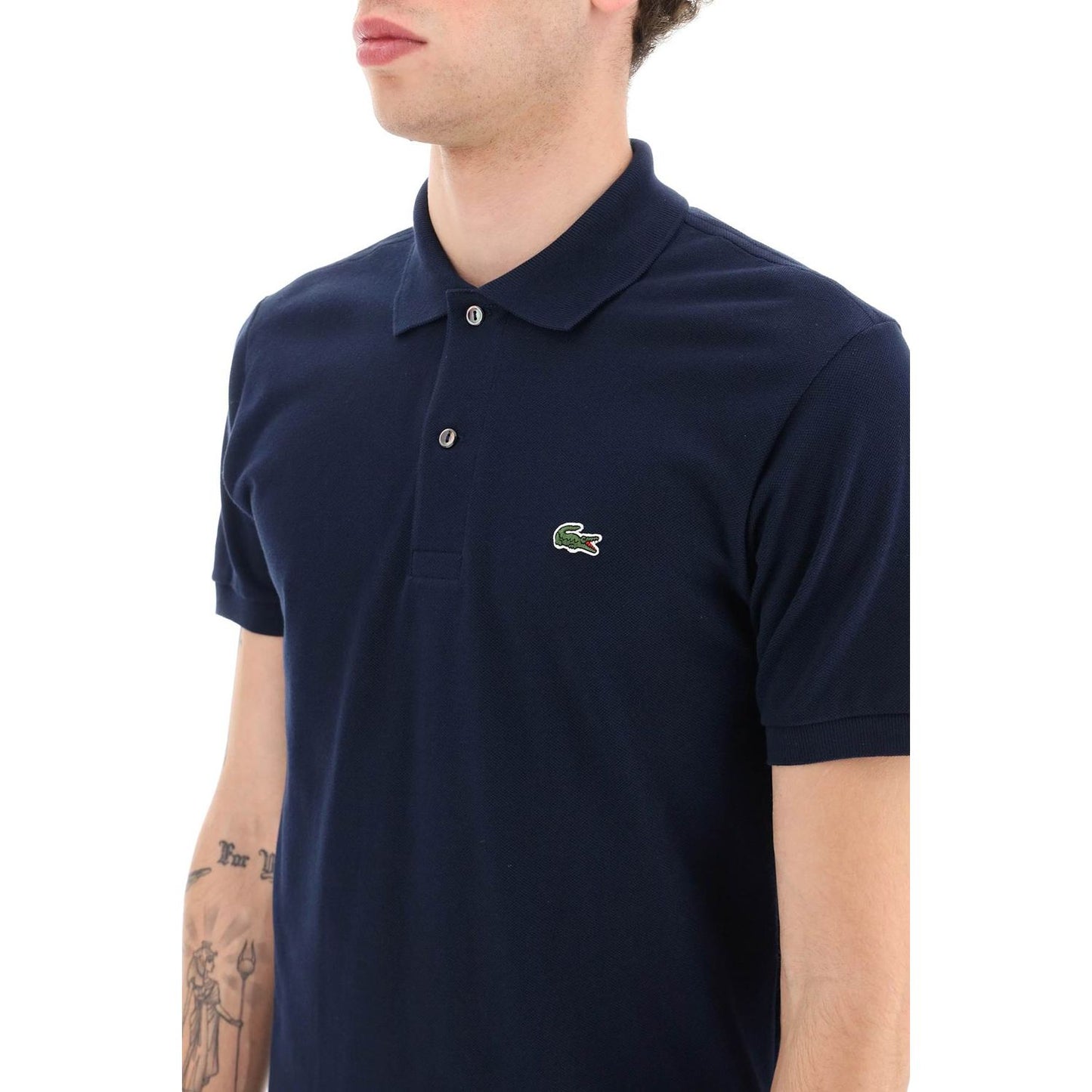 Lacoste cotton piquet polo