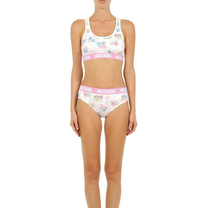 Moschino White Two-Piece Sleepwear My Little Pony Bikini