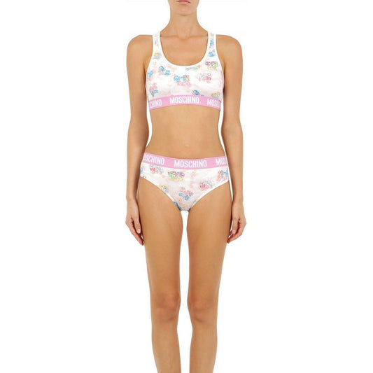 Moschino White Two-Piece Sleepwear My Little Pony Bikini
