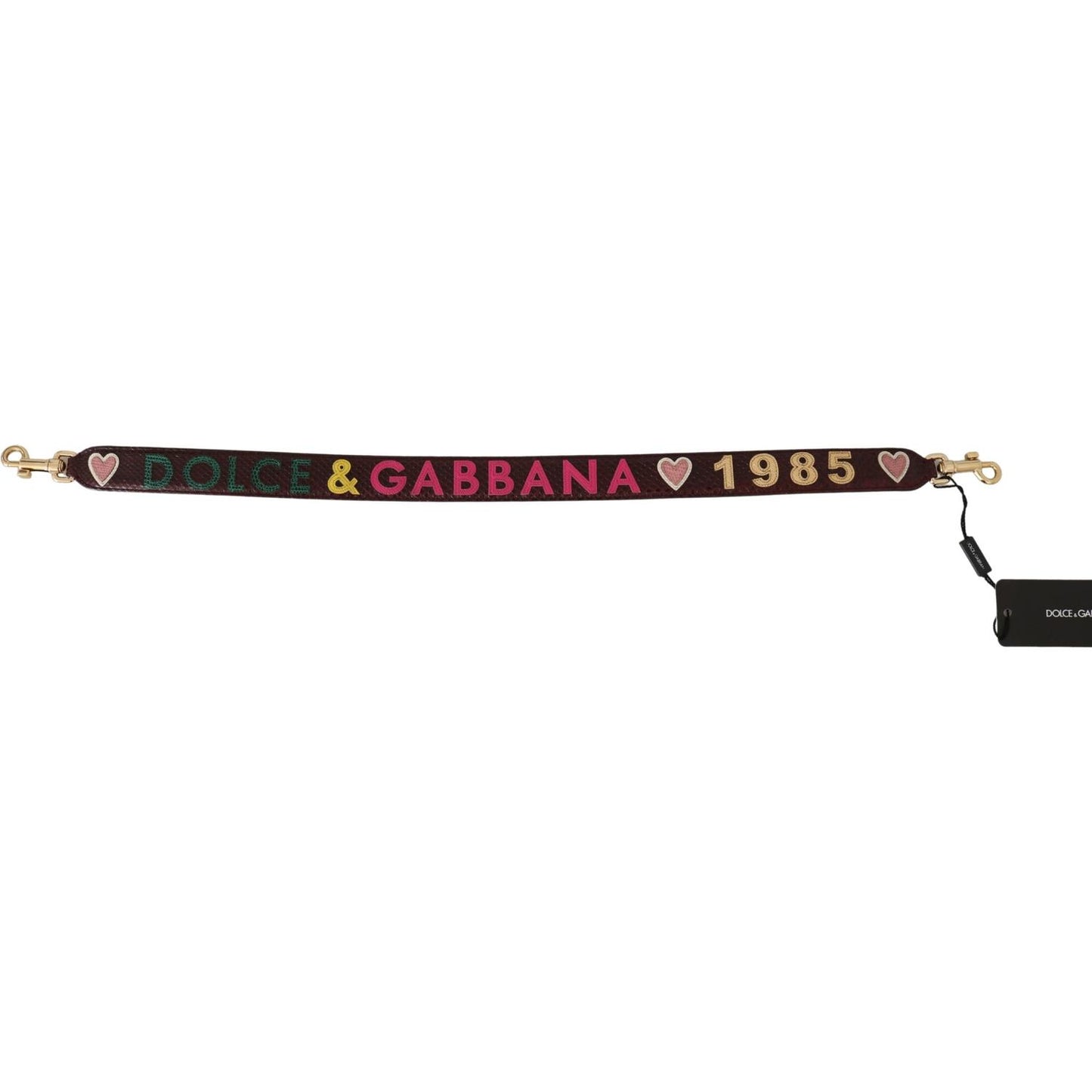 Dolce & Gabbana Exquisite Bordeaux Shoulder Strap Accessory Handbags, Wallets & Cases Dolce & Gabbana