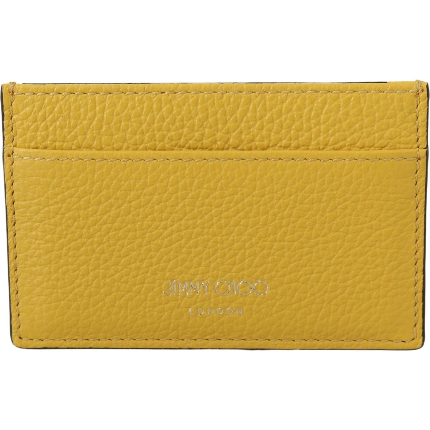 Jimmy Choo Sunshine Yellow Leather Card Holder Jimmy Choo