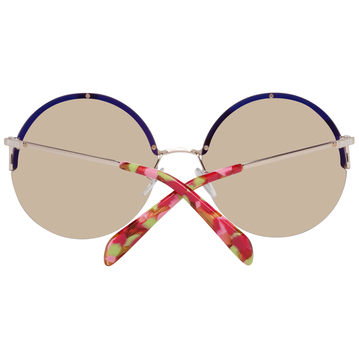 Emilio Pucci Rose Gold Women Sunglasses Emilio Pucci