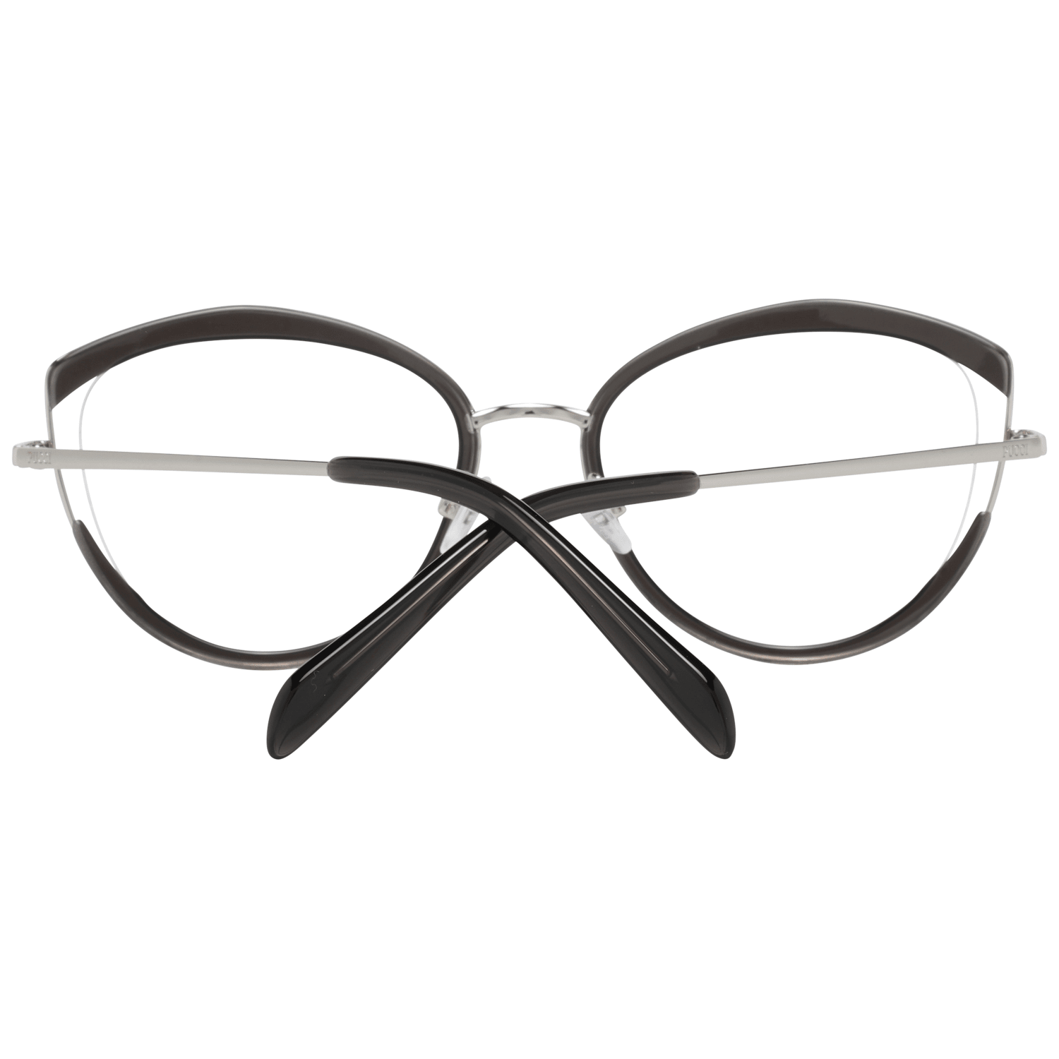 Emilio Pucci Black Metal & Plastic Glasses (Frames)