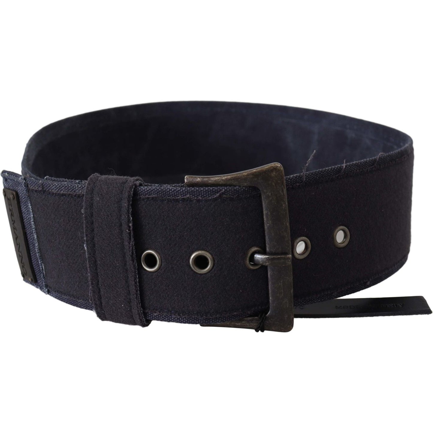 Ermanno Scervino Elegant Black Leather Classic Belt Belt Ermanno Scervino