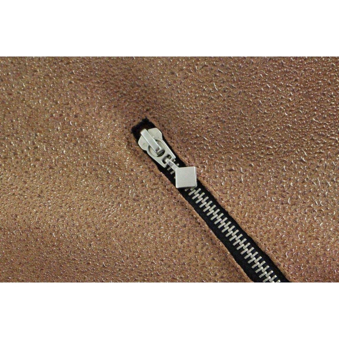 La Maison du Couturier Brown Leather Jacket Vest