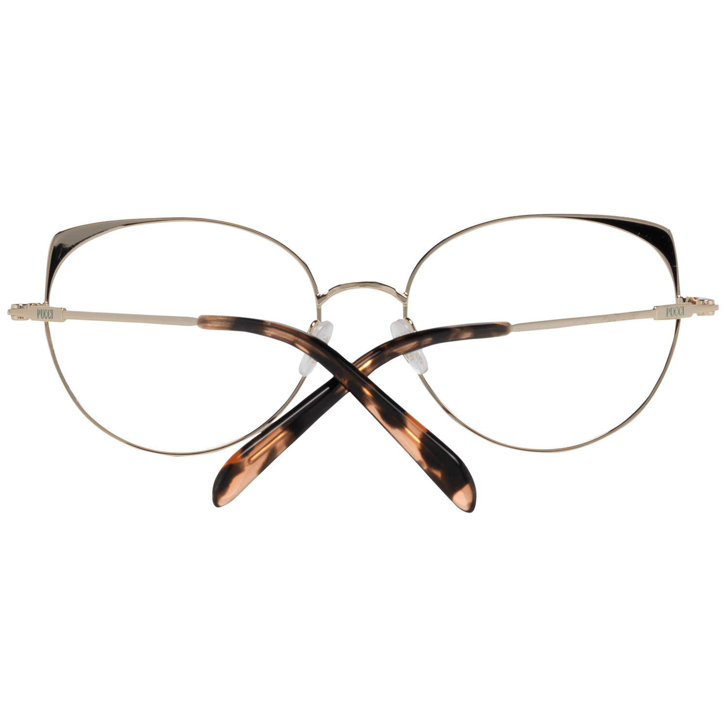 Emilio Pucci Gold Metal Glasses (Frames)