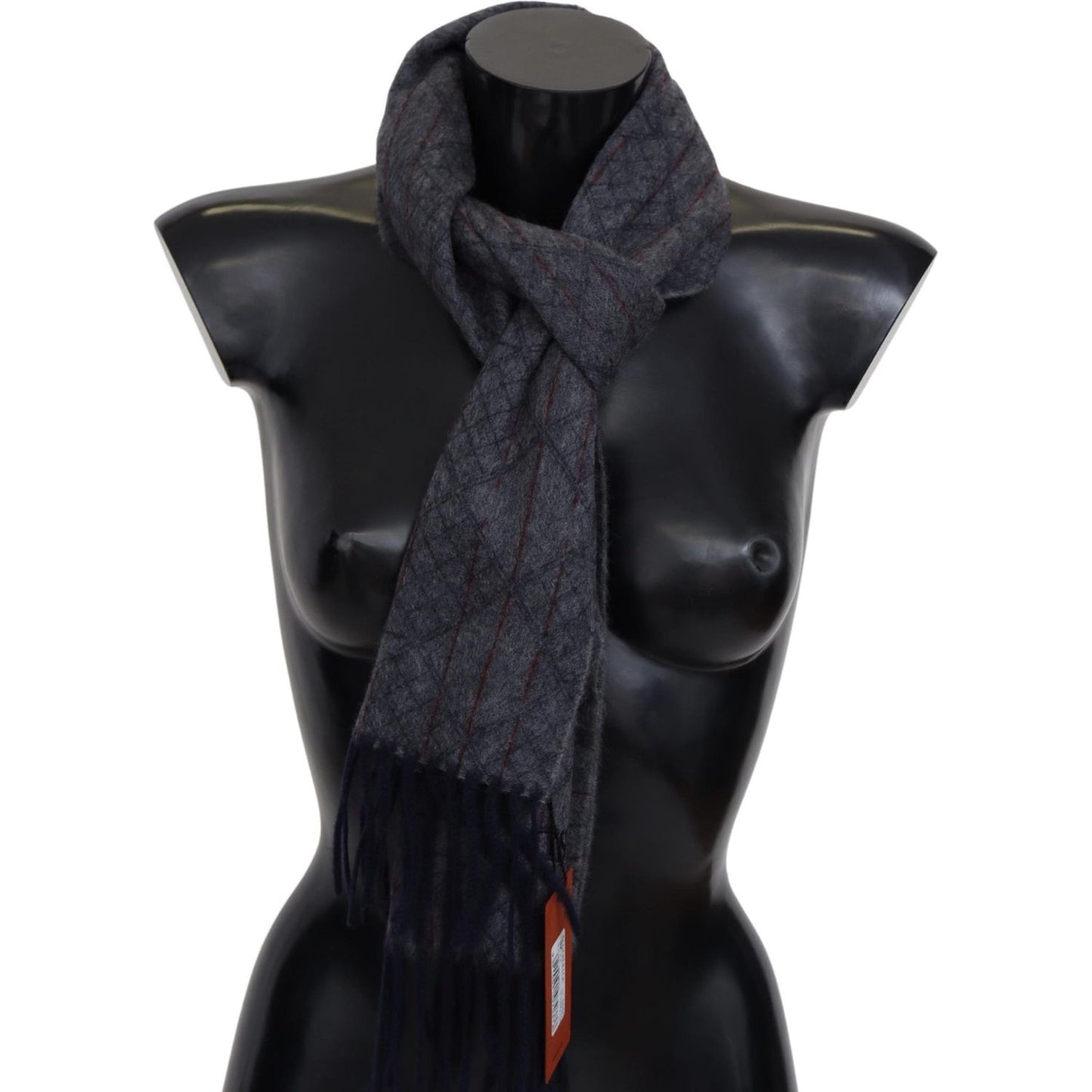 Missoni Elegant Striped Wool Scarf Missoni