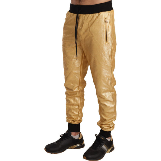 Dolce & Gabbana Gold Year of the Pig Sweatpants Dolce & Gabbana