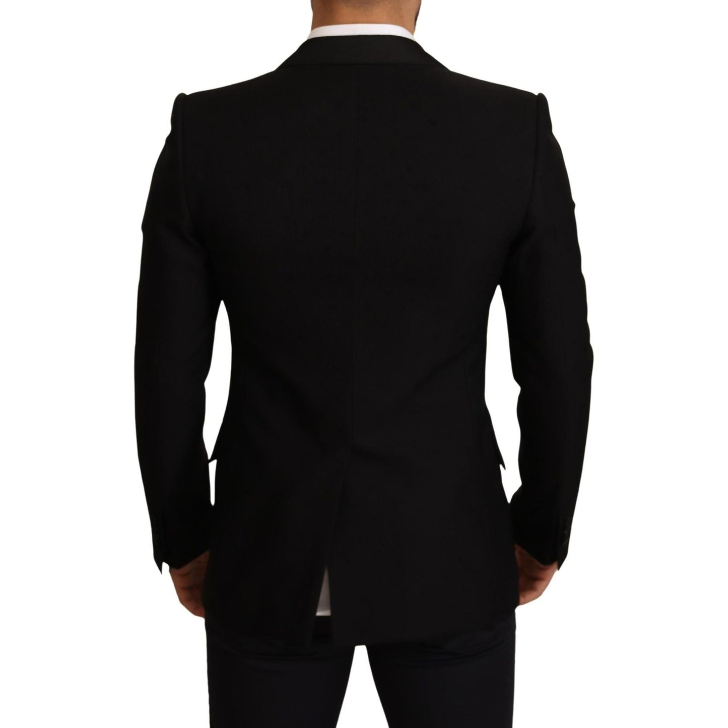 Dolce & Gabbana Elegant Slim Fit Black Blazer Jacket Dolce & Gabbana