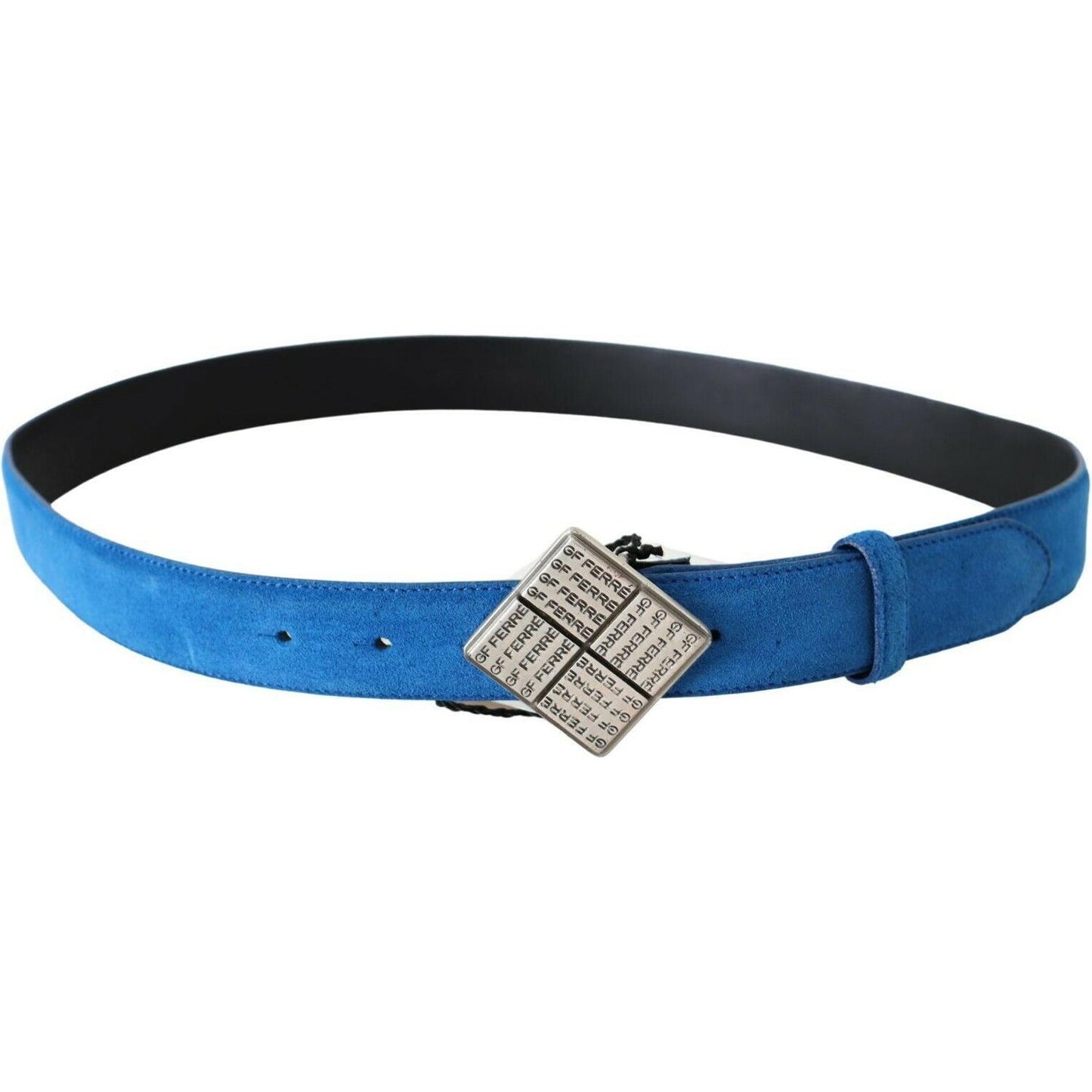 GF Ferre Elegant Royal Blue Leather Belt WOMAN BELTS GF Ferre