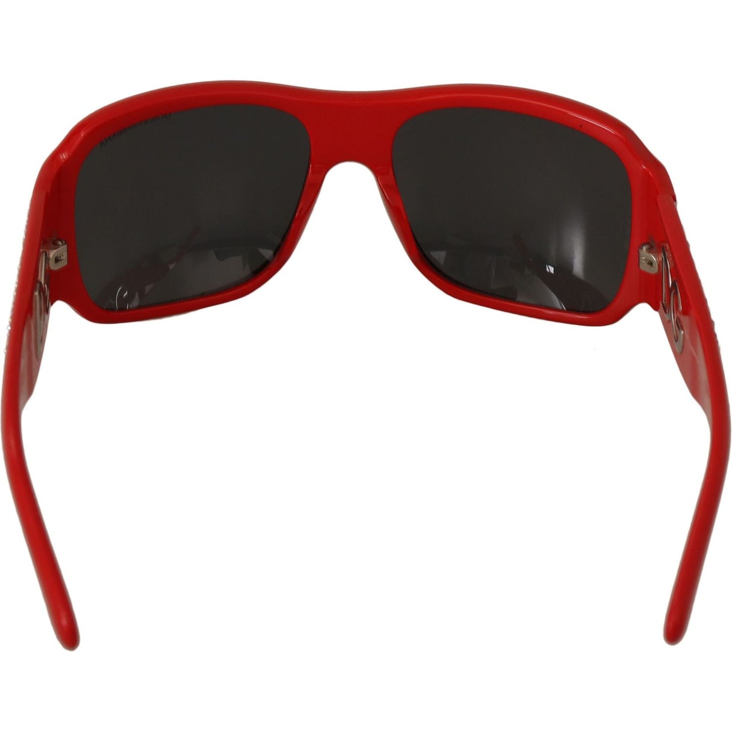 Dolce & Gabbana Swarovski Stone Embellished Red Sunglasses WOMAN SUNGLASSES Dolce & Gabbana