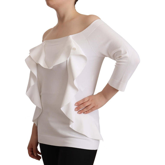 EXTERIOR Chic Off-Shoulder Long Sleeve Blouse WOMAN TOPS AND SHIRTS EXTERIOR