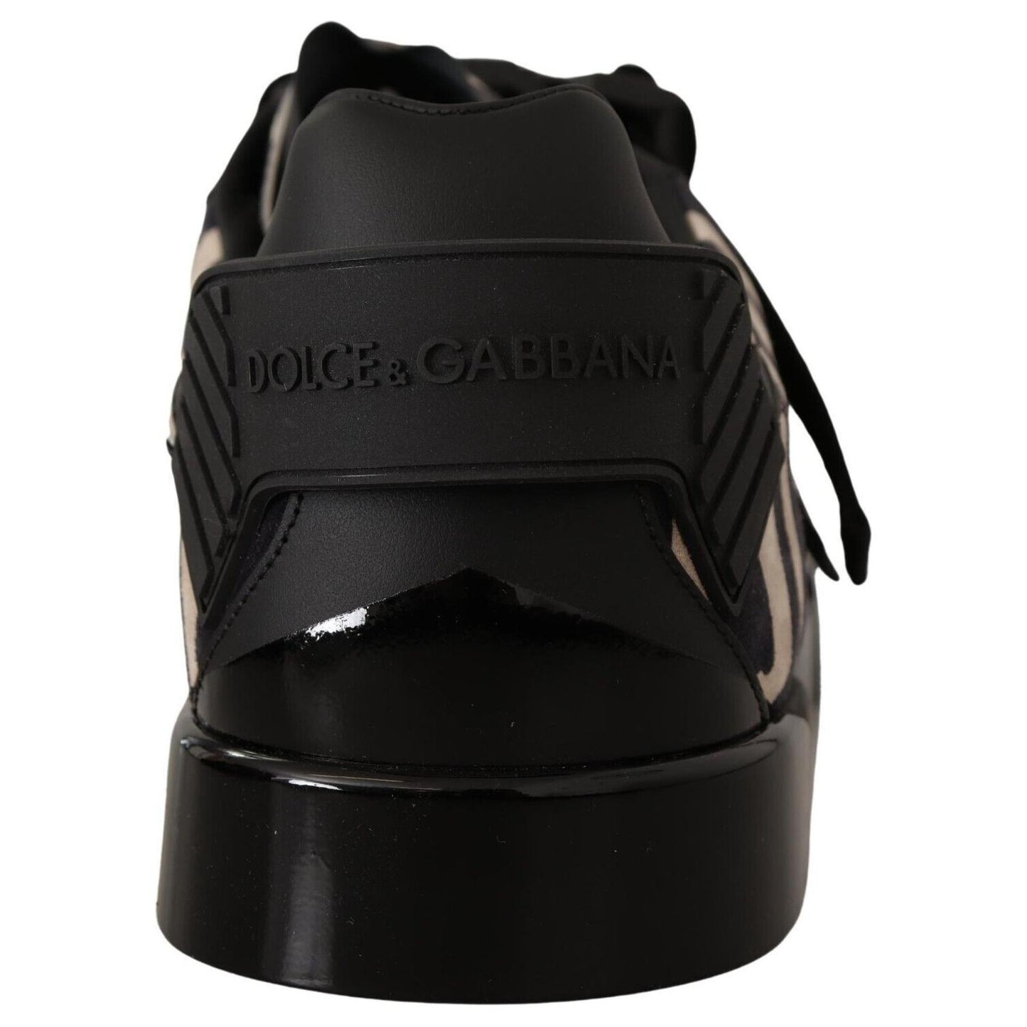 Dolce & Gabbana Zebra Suede Low Top Fashion Sneakers MAN SNEAKERS Dolce & Gabbana