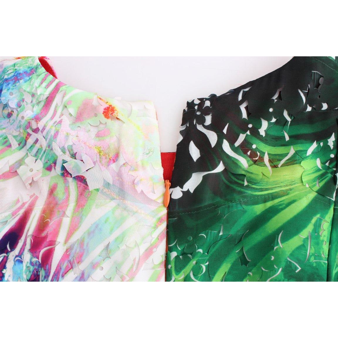 Lanre Da Silva Ajayi Multicolor Organza Sheath Dress