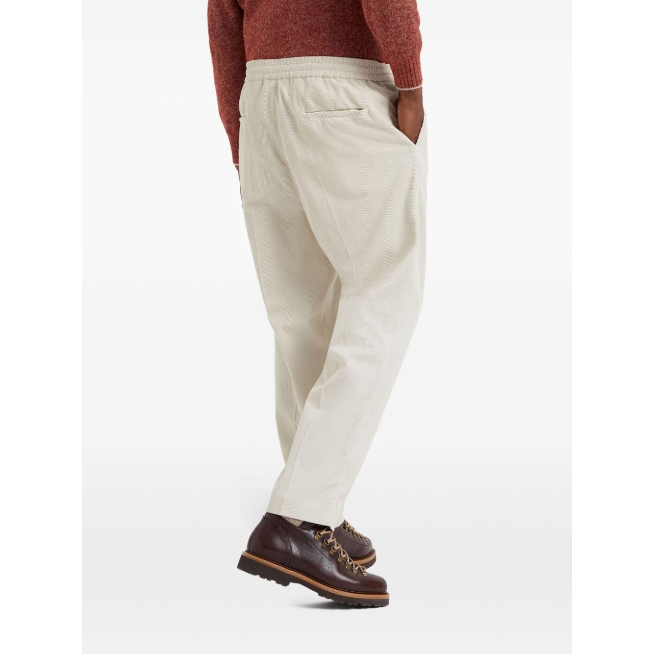 Brunello Cucinelli Trousers White Trousers Brunello Cucinelli