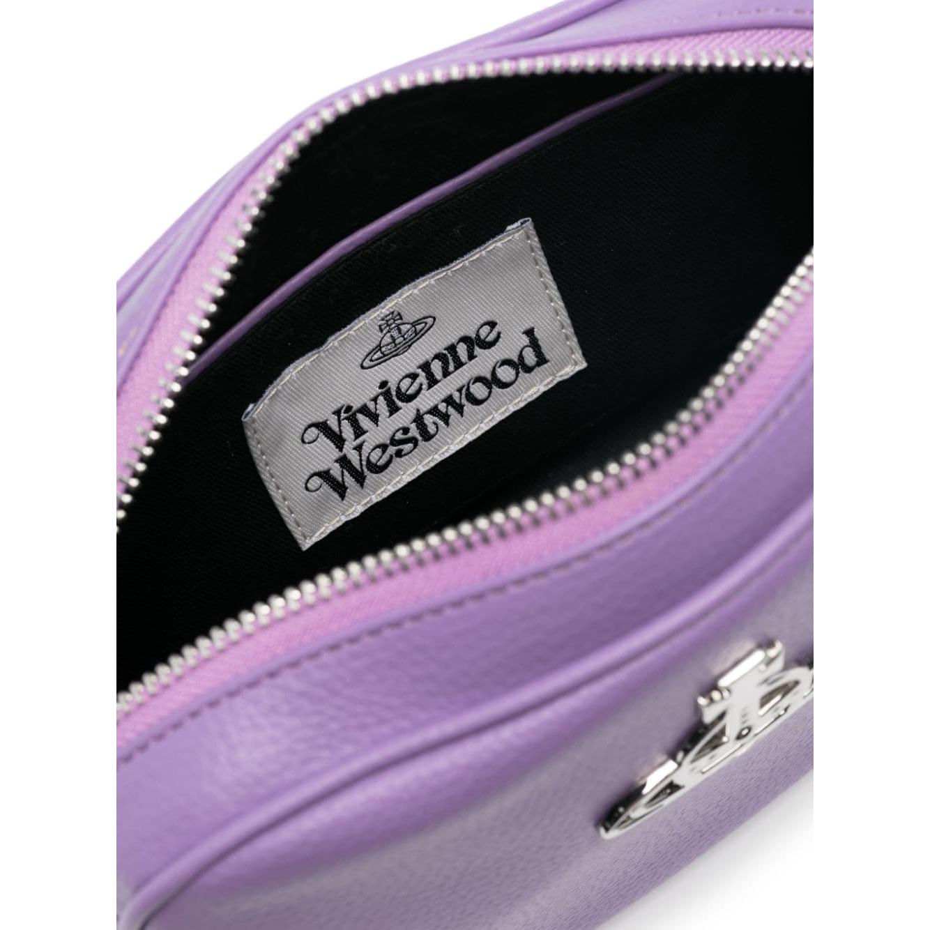 Vivienne Westwood faux leather Shoulder Bag Purple Shoulder Vivienne Westwood