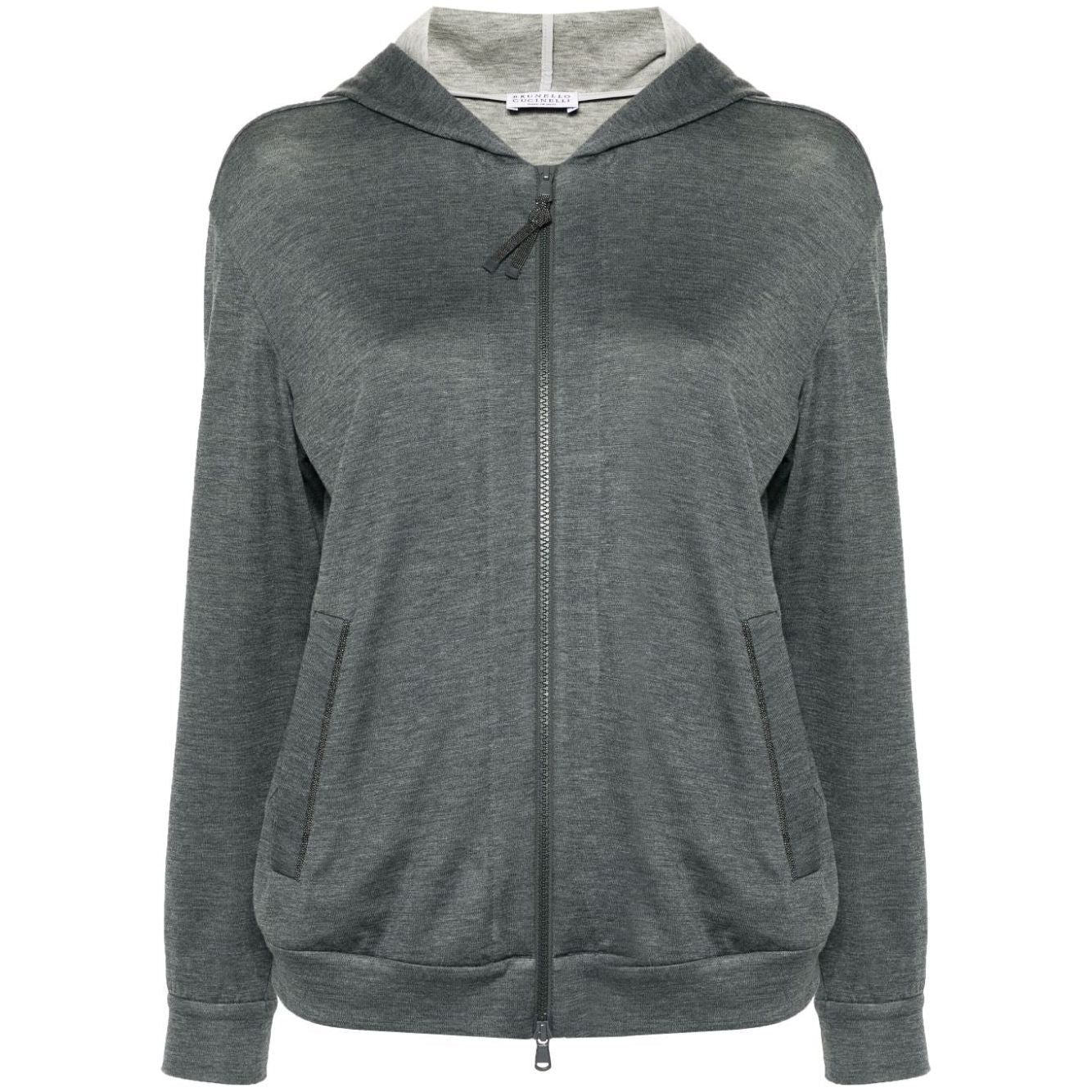 Brunello Cucinelli Sweaters Grey Topwear Brunello Cucinelli