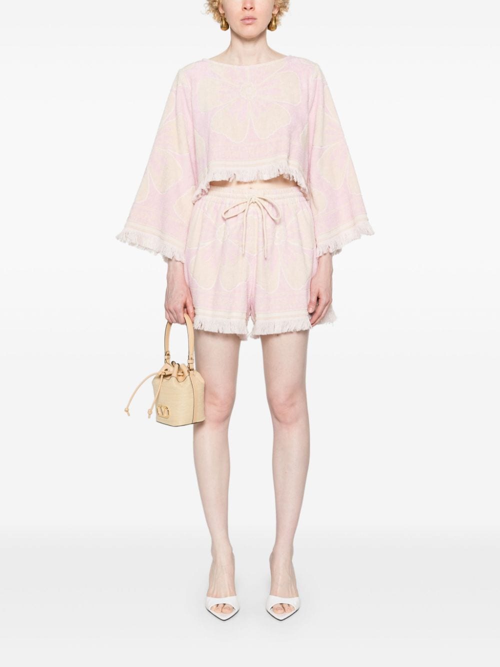 Zimmermann Shorts Pink Short trousers Zimmermann