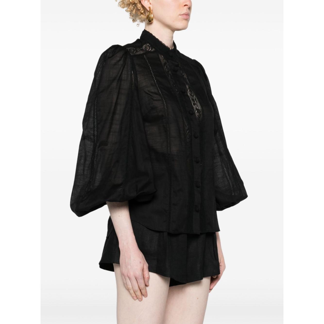 Zimmermann Shirts Black Shirts Zimmermann