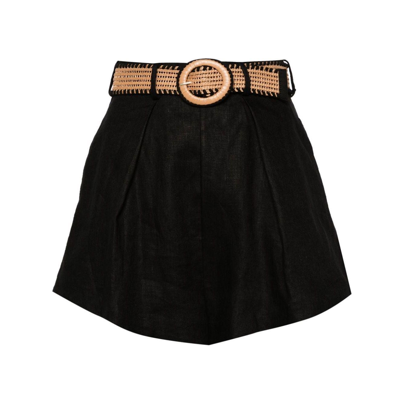 Zimmermann Shorts Black Short trousers Zimmermann