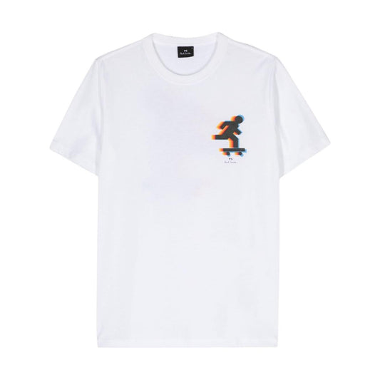 PS By Paul Smith T-shirts and Polos White Topwear PS By Paul Smith