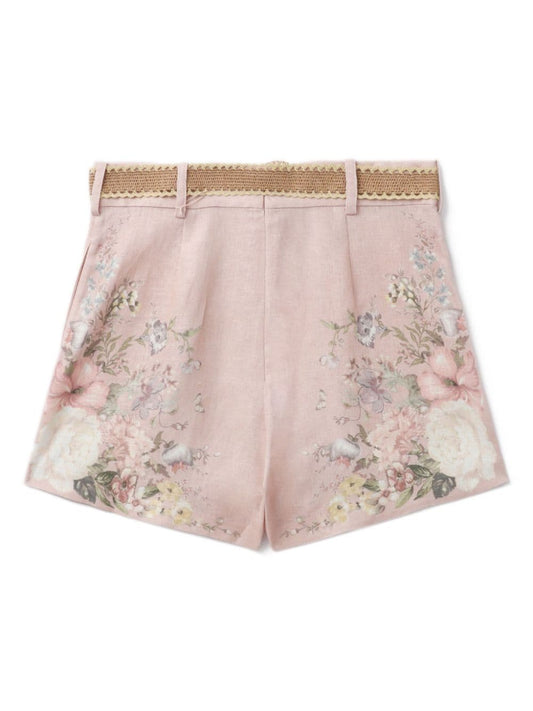 Zimmermann Shorts Pink Short trousers Zimmermann