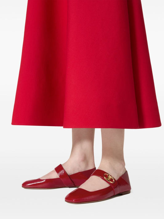 Valentino Garavani Flat shoes Red Flat Shoes Valentino Garavani