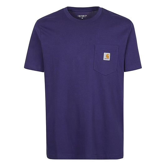 CARHARTT WIP MAIN T-shirts and Polos Blue Topwear Carhartt Wip Main