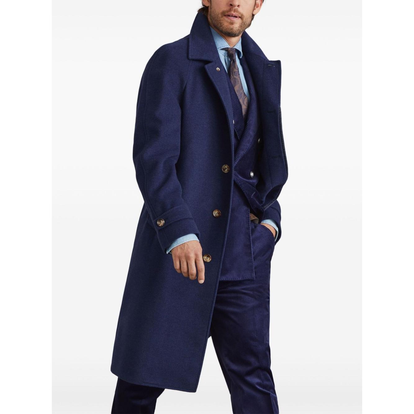 Brunello Cucinelli Coats Blue Jackets Brunello Cucinelli