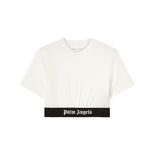 Palm Angels T-shirts and Polos White Topwear Palm Angels