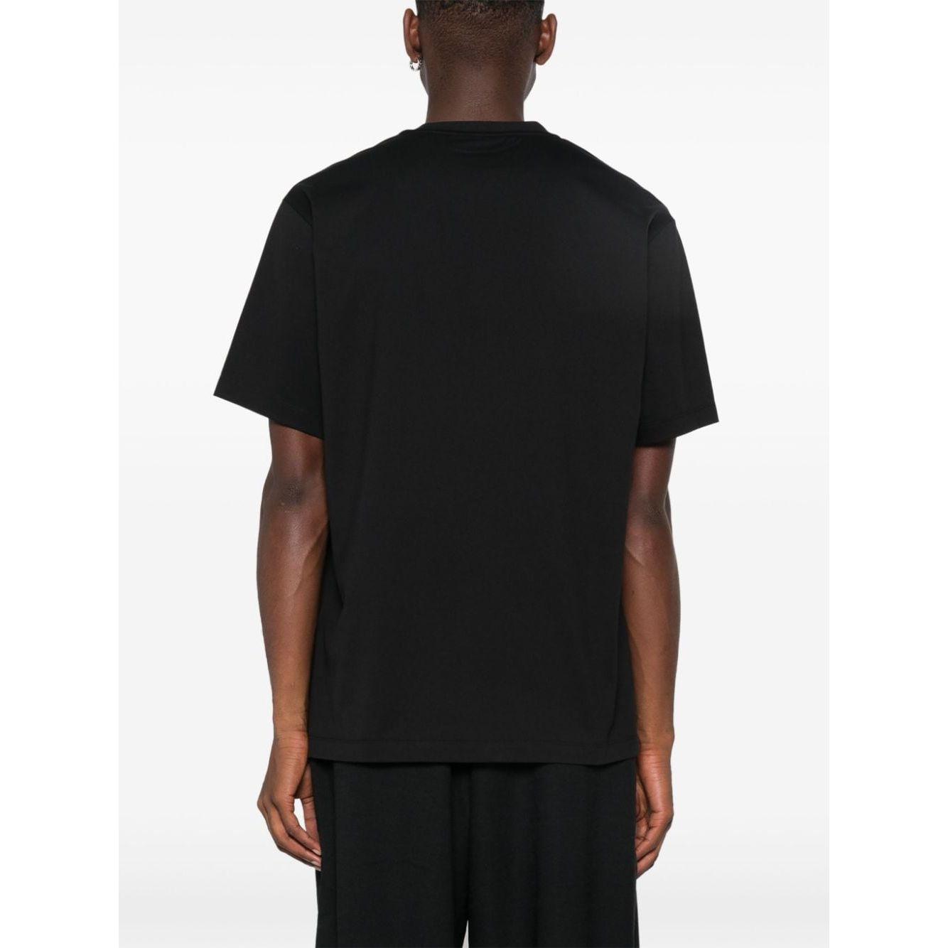 Y-3 T-shirts and Polos Black Topwear Y-3